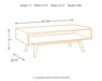 Kisper Coffee Table - Yulissa Home Furnishings (NJ)