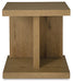 Brinstead Chairside End Table - Yulissa Home Furnishings (NJ)