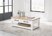 Ashbryn Coffee Table - Yulissa Home Furnishings (NJ)