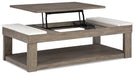 Loyaska Lift-Top Coffee Table - Yulissa Home Furnishings (NJ)