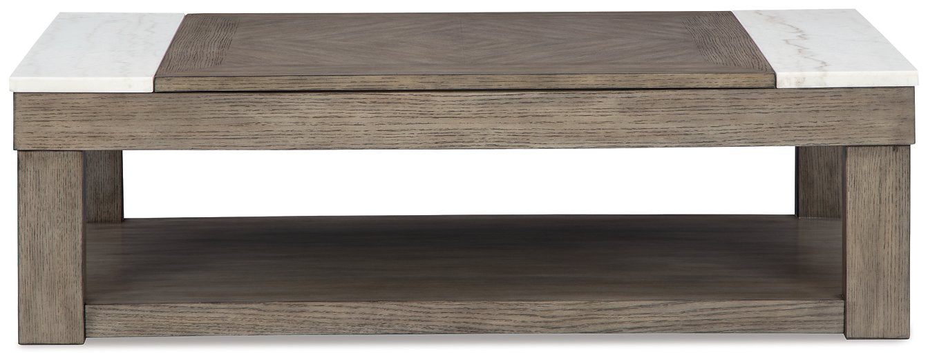 Loyaska Lift-Top Coffee Table - Yulissa Home Furnishings (NJ)