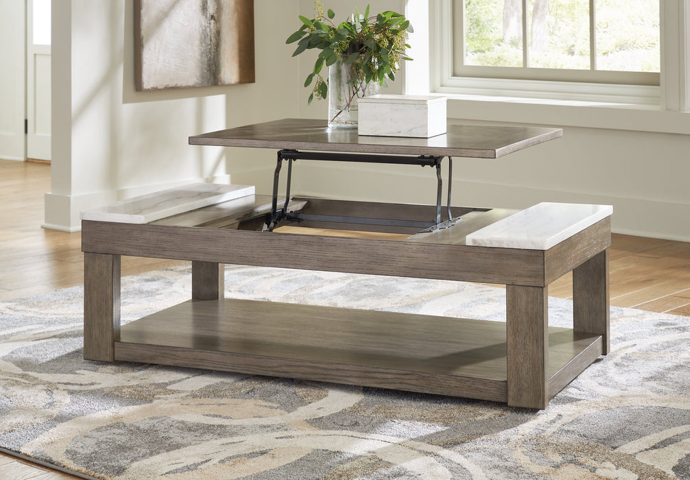 Loyaska Lift-Top Coffee Table - Yulissa Home Furnishings (NJ)