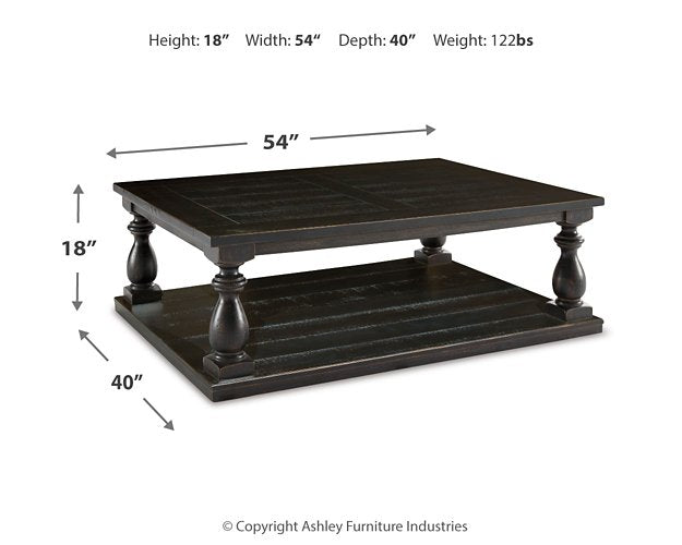 Mallacar Coffee Table - Yulissa Home Furnishings (NJ)