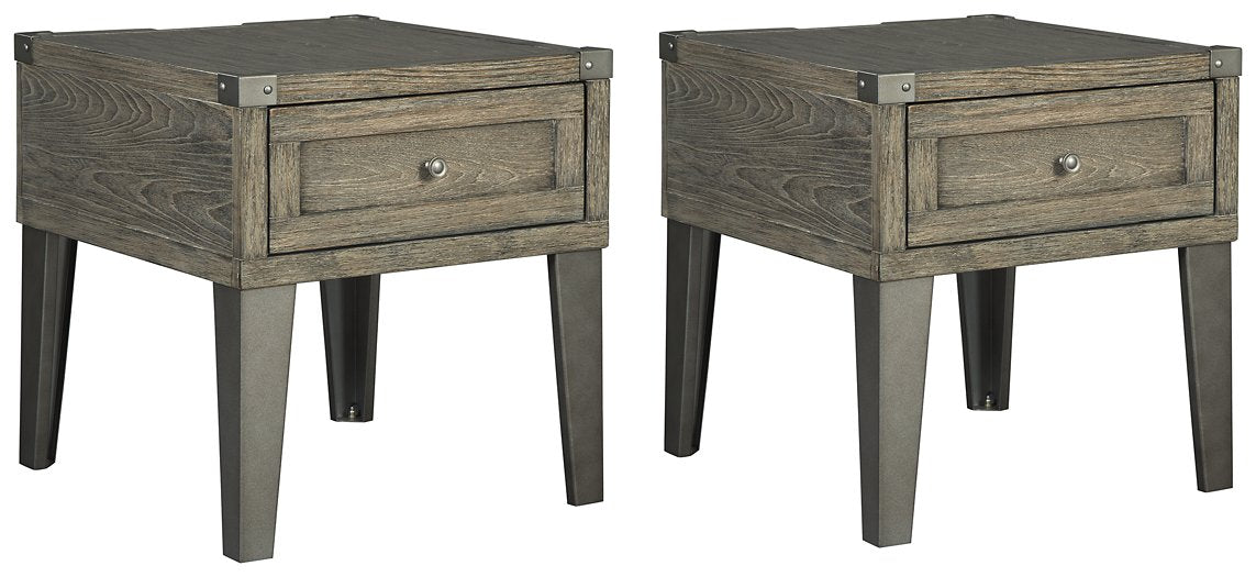 Chazney End Table Set - Yulissa Home Furnishings (NJ)