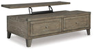 Chazney Coffee Table with Lift Top - Yulissa Home Furnishings (NJ)