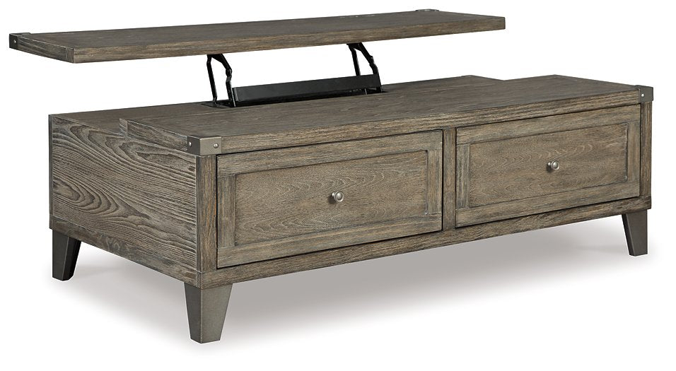 Chazney Coffee Table with Lift Top - Yulissa Home Furnishings (NJ)