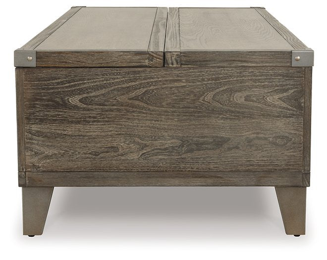 Chazney Coffee Table with Lift Top - Yulissa Home Furnishings (NJ)