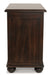 Barilanni Chairside End Table with USB Ports & Outlets - Yulissa Home Furnishings (NJ)