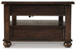 Barilanni Coffee Table with Lift Top - Yulissa Home Furnishings (NJ)