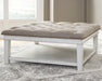 Kanwyn Upholstered Ottoman Coffee Table - Yulissa Home Furnishings (NJ)