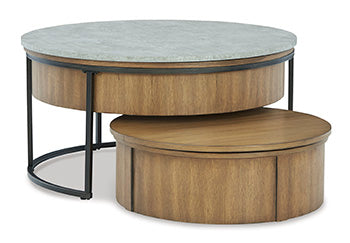 Fridley Nesting Coffee Table (Set of 2) - Yulissa Home Furnishings (NJ)