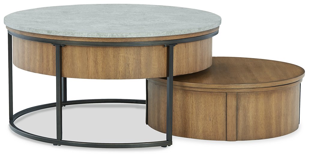 Fridley Nesting Coffee Table (Set of 2) - Yulissa Home Furnishings (NJ)