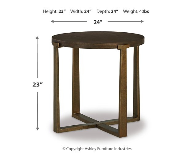 Balintmore End Table - Yulissa Home Furnishings (NJ)