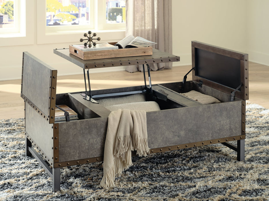 Derrylin Lift-Top Coffee Table - Yulissa Home Furnishings (NJ)