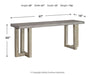 Lockthorne Sofa/Console Table - Yulissa Home Furnishings (NJ)