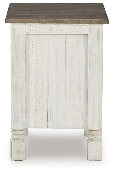 Havalance Chairside End Table - Yulissa Home Furnishings (NJ)