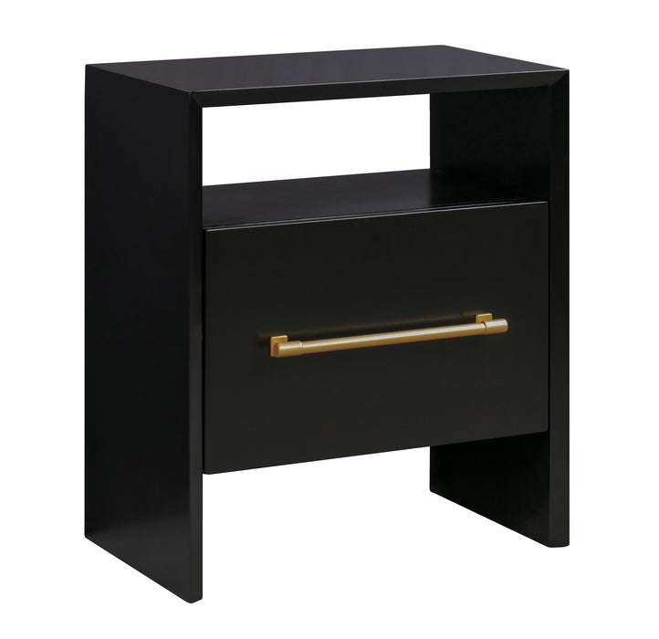 Libre Black Nightstand image