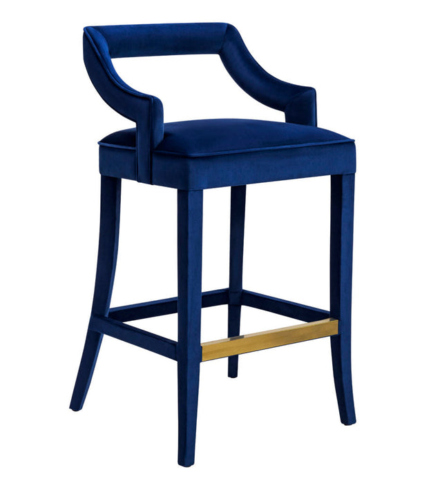 TIFFANY VELVET COUNTER STOOL SKU: ST00016