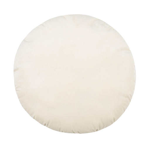 Potter 20" Cream Velvet Pillow image