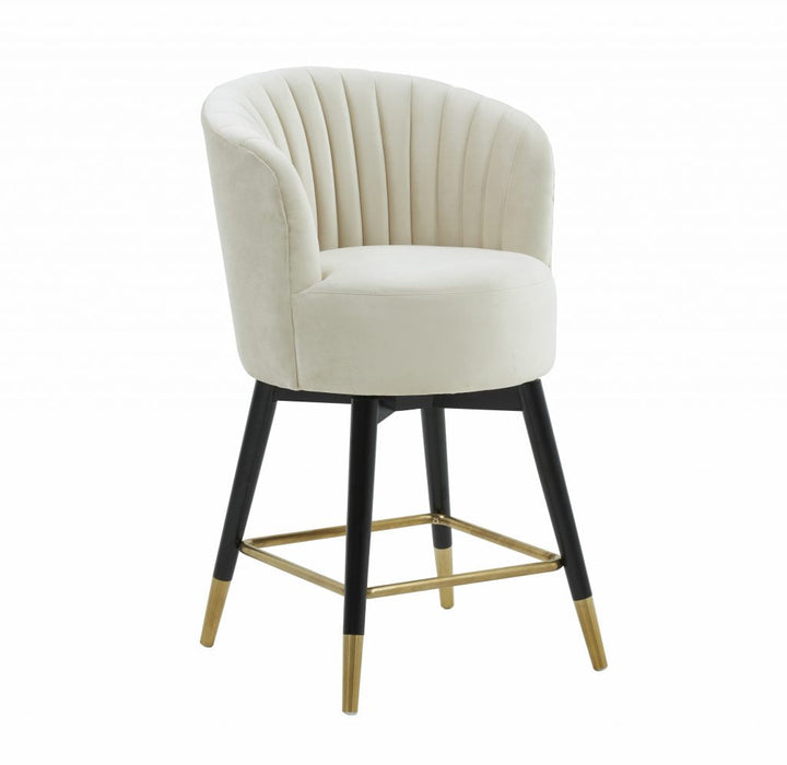 LIANA VELVET SWIVEL STOOL SKU: ST00013