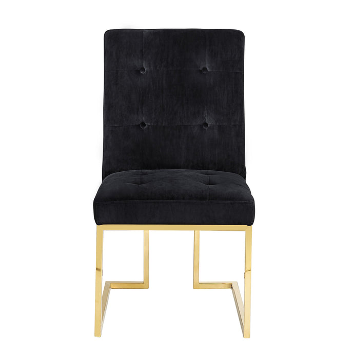 AKIKO VELVET DINING CHAIR (SET OF 2)