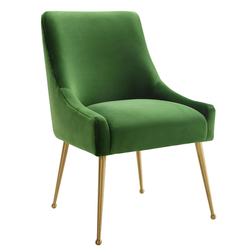 Beatrix Green Velvet Side Chair image