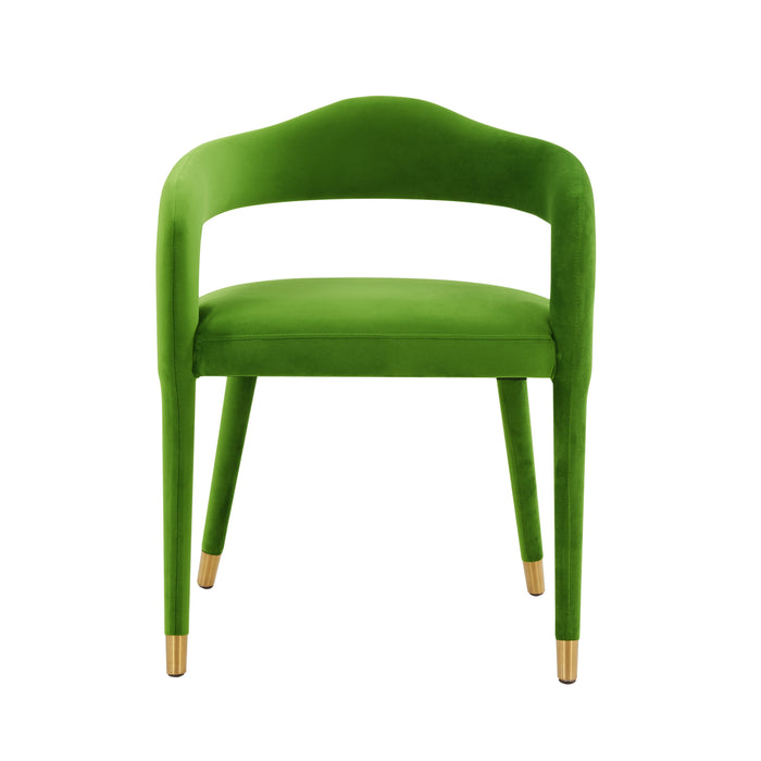 LUCIA VELVET DINING CHAIR