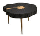 Timber Black and Brass Coffee Table image