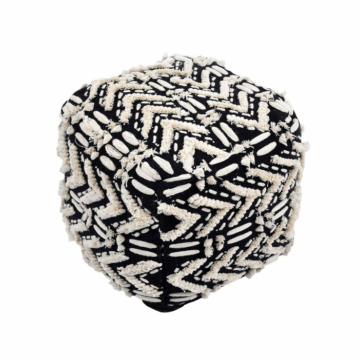 Mariel Cotton Pouf image