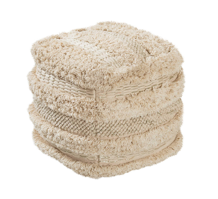 Yorba Cotton Pouf image