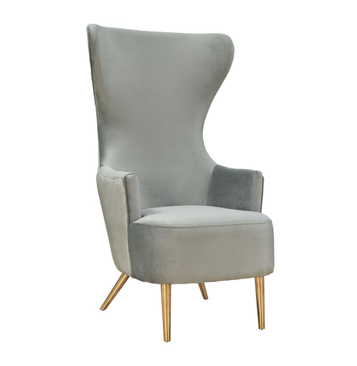 Julia Grey Wingback Chair image