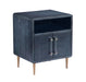 Marco Lacquer Indigo Side Table image