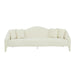 Naya Cream Velvet Sofa image