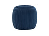 Sommer Navy Velvet Ottoman image