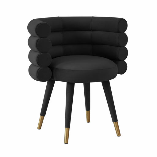 Betty Black Velvet Dining Chair image