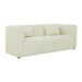 Callie Cream Velvet Sofa image