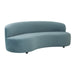 Cannellini Bluestone Velvet Sofa image