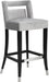 Hart Grey Velvet Bar Stool image