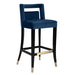 Hart Navy Velvet Counter Stool image