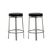 Pratt Black Swivel Counter Stool - Set of 2 image