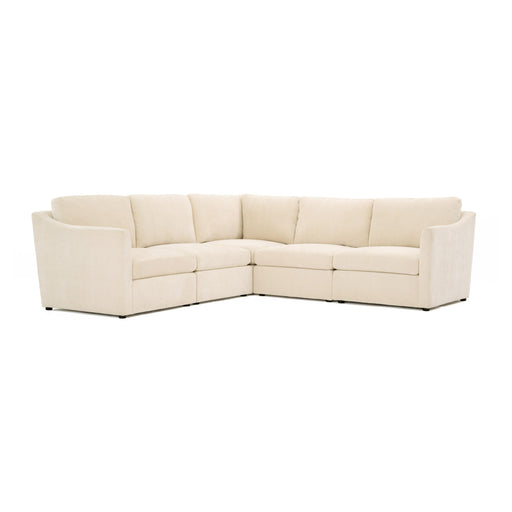 Aiden Beige Modular L Sectional image