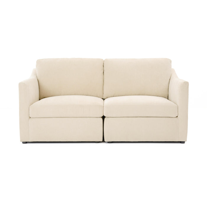 Aiden Beige Modular Loveseat