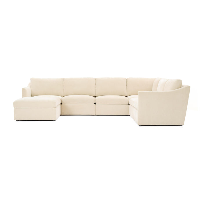 Aiden Beige Modular Large Chaise Sectional