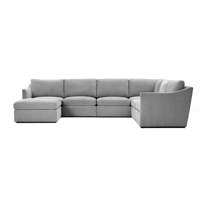 Aiden Gray Modular Large Chaise Sectional