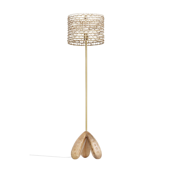 Alondra Wooden Floor Lamp