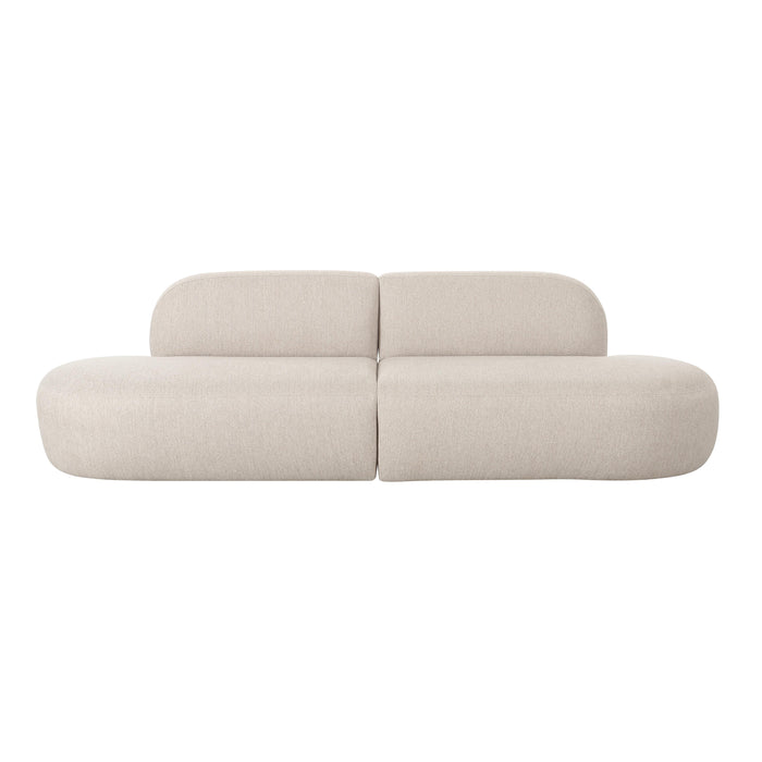 Broohah Beige Linen Sofa