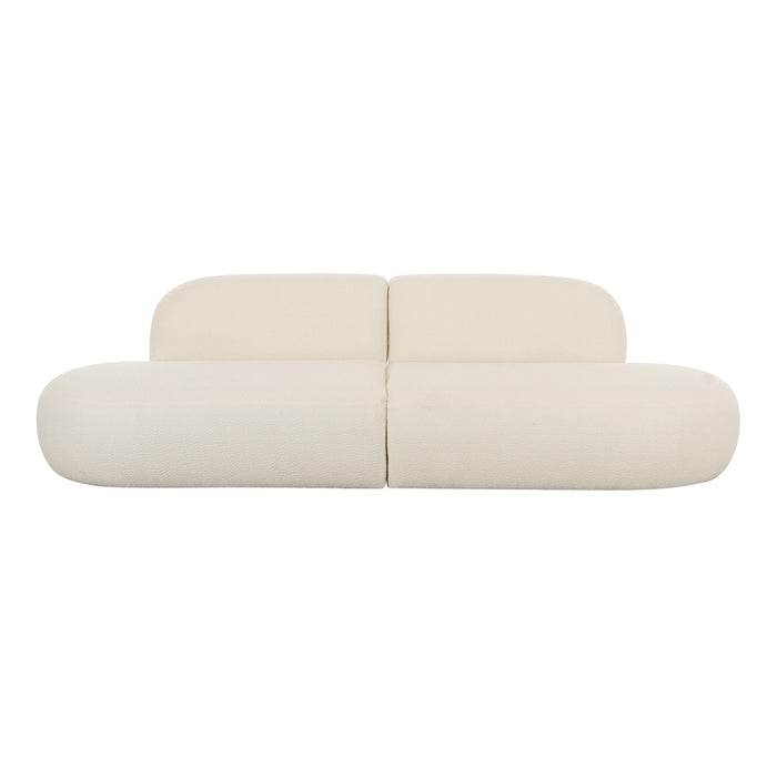 Broohah Cream Boucle Sofa