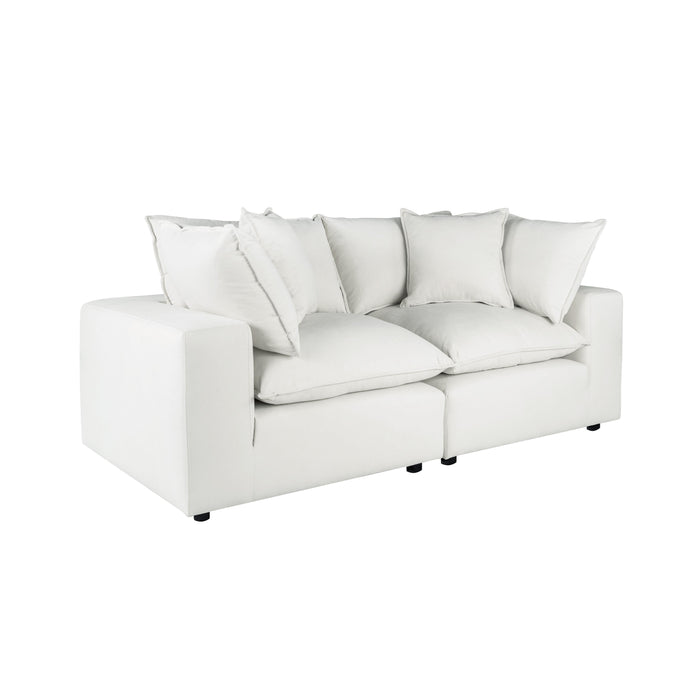 Cali Pearl Modular Loveseat image