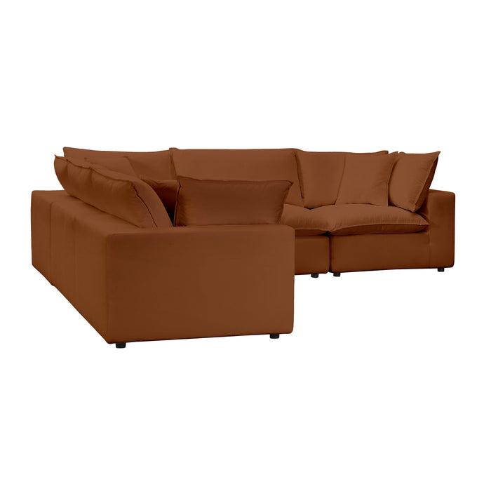 Cali Rust Modular L-Sectional