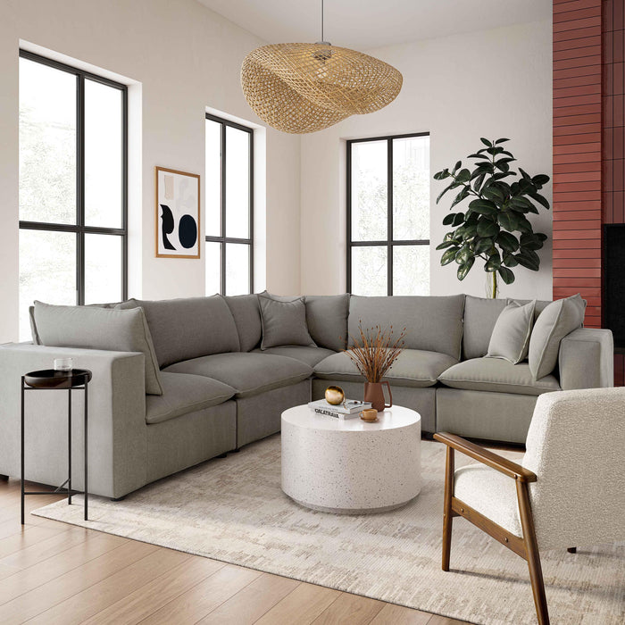 Cali Slate Modular L-Sectional